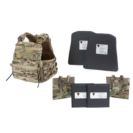 Комплект балістичного захисту Full Core Ballistic Protection Suite (AVS Edition). Чохол AVS MBAV + Балістичний захист NIJ IIIA Dyneema®