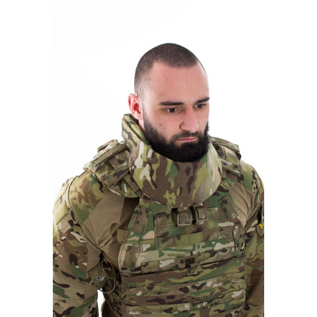 Защита шеи и горла Neck Guard «Universal 360» Multicam Класс защиты 2 ДСТУ